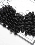 crochet human hair extensions soft curls for sew-in