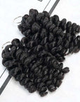 crochet human hair extensions bouncy curls for black women