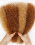 two tone afro kinky bulk hair for mini twists and kinky twists