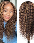 human hair wigs in deep wave, perfect for creating volume and body.