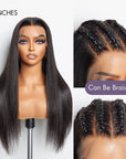 soft and elegant human hair lace wigs for a polished look