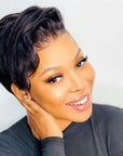 boss lady pixie cut wigs glueless for confident black women
