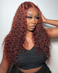 water wave human hair lace wigs for black women