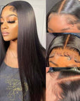 qvr hd lace wigs glueless 5x5 lace closure wig for everyday wear