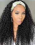 qvr headband wigs for that natural kinky curly look, perfect for black women