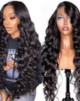 qvr hd lace wigs loose deep wave long human hair wig for black women