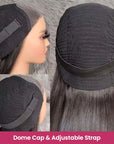 breahthable wig dome cap with adjustable band
