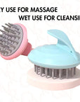 QVR Silicone Head Scalp Massager Shampoo Brush