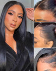 real glueless wigs with straight and body wave styles for black women
