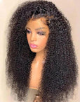 qvr hd lace wigs bouncy curly human hair for black girls