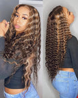 pre-plucked human hair lace wigs, offering a flawless, seamless blend.
