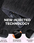new injected tech seamless look clip ins