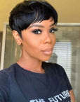 human hair wigs fashion boss pixie style for bold looks