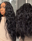 FLASH SALE|Natural Black Feather Crochet Human Hair