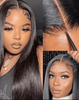 qvr glueless wigs pre cut hd lace front ready to wear