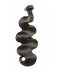 body wave natural black human hair bundles 1pc