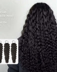 water wave crochet human hair packs