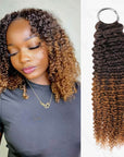 t2/30 qvr feather crochet hair human hair kinky curly human braiding hair