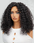 soft twist curly v part wigs for protective styling