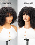 Length Difference Between 10 inch And 12 Inch Short Bob Wigs