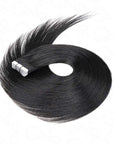 qvr hair invisible straight tape in hair extensions premium hair quality