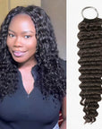 P3G5|Burmese Curly Feather Crochet Human Hair
