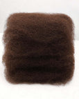 QVR Dark Brown Afro kinky Bulk Hair Extensions For Braiding Dreadlock Human Hair