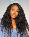 QVR Water Wave Bulk Hair Extensions for Boho Knotless Braiding