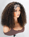 human hair twist curly wigs for protective styles