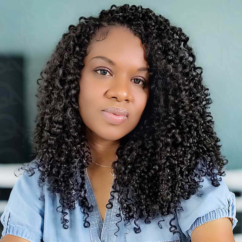 QVR Burmese Curly Human Hair Crochet Hair Packs – QVR Hair