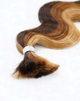 human hair bulk braiding hair,