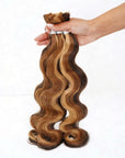 bulk human hair highlighted color for braiding