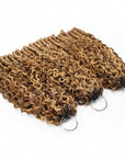 QVR Seamless Burmese Curly Feather Crochet Hair Highlight