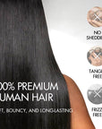 qvr human hair crochet braids feather crochet hair for dreadlocks transition style