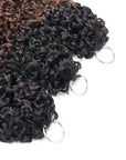 qvr miracle braids crochet human hair ombre curls for protective hairstyle travel use