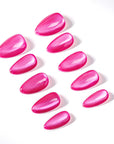 US Only|QVR Rose Pink Auora Press-On Nails