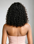 QVR Knotless Boho Braid 5X5 Lace Closure Wig with Braided Top Wear To Go Virgin Human Hair Wigs