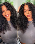 QVR Burmese Curly 5X5 Lace Closure Wig Wear To Go 4Pre Design Virgin Human Hair Wigs
