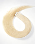 QVR Invisible Straight Tape In Hair Extensions Natural Black Premium
