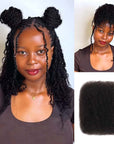 QVR Brazilian Remy Hair Afro kinky Bulk Human Hair For Braiding Dreadlock Hair