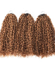 QVR Ramen Curl Feather Crochet Human Hair Highlight