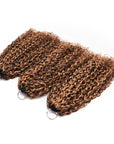 QVR Ramen Curl Feather Crochet Human Hair Highlight