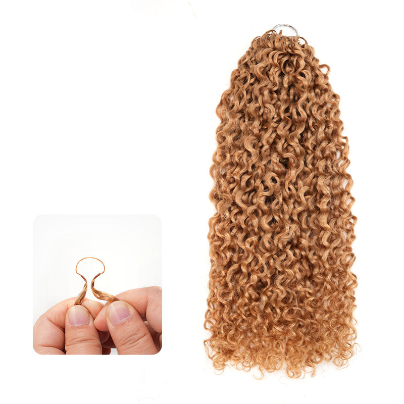 QVR Twist Curly Black Machine Made Crochet Hair Extensions – QVR Hair