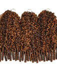 QVR Burmese Curly Feather Crochet Human Hair Highlight