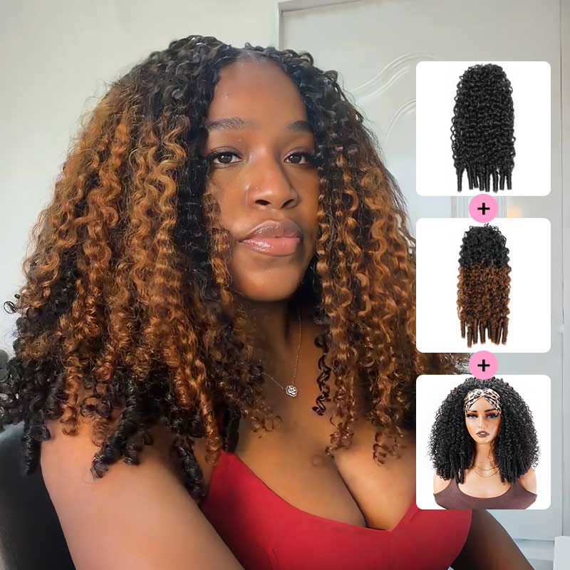 【黒壺美品】ウェッジウッド★HARLEQUIN★トリオペア QVR Highlighted T1B/30 Miracle Knots X Half Wig Hair Packs – QVR Hair
