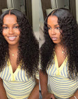 QVR Burmese Curly 5X5 Lace Closure Wig Ready To Go Design Virgin Human Hair Wigs