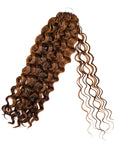 QVR Water Wave Feather Crochet Human Hair Highlight