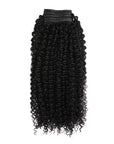 QVR Tight Curly PU Clip In Hair Extensions 9PCS 5PCS Volumizer Human Hair