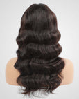 qvr wigs t lace human hair wig with natural loose waves