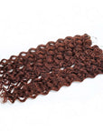 red tone brown crochet braids human hair crochet hair